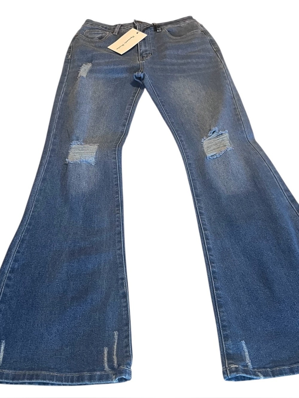 Dynamic Denim Women's Blue Flare Jeans Size 5 New with Tags